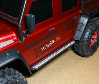 kovové nášlapy na prahy Traxxas TRX-4 2ks