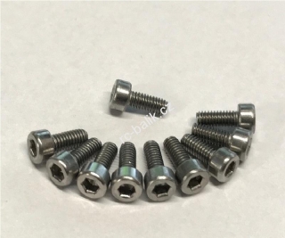 nerezový imbus šroub M2,5x8mm válcová hlava 10ks
