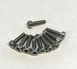 nerezový imbus šroub M2,5x10mm válcová hlava 10ks
