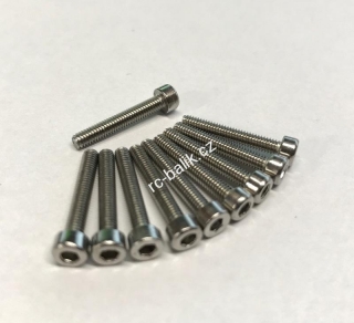 nerezový imbus šroub M2,5x16mm válcová hlava 10ks