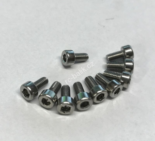 nerezový imbus šroub M3x6mm válcová hlava 10ks